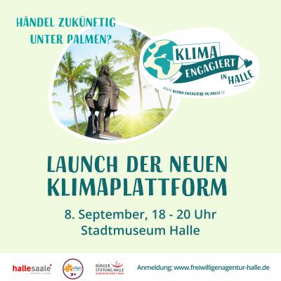 Klima-engagiert in Halle - Einladung Launch Plattform